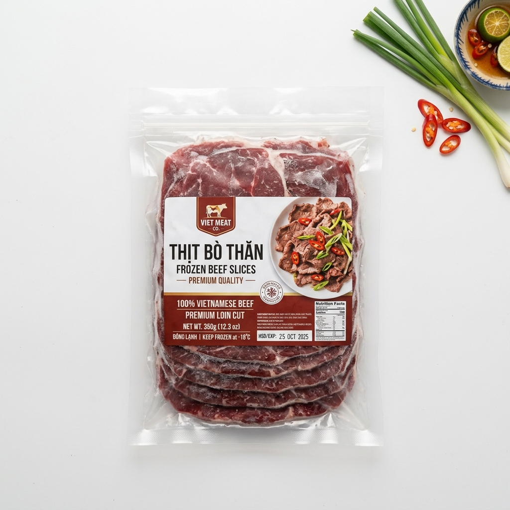Thịt bò thăn đông lạnh
