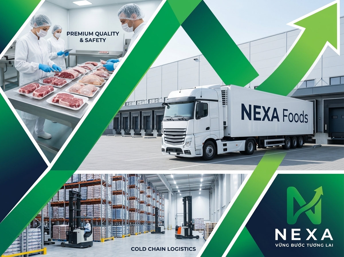 Hồ sơ năng lực và chuỗi cung ứng thực phẩm đông lạnh chính ngạch NEXA